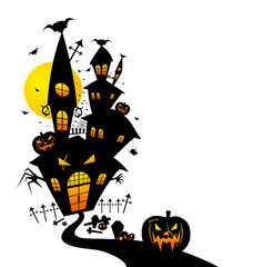 Halloween Castle Design