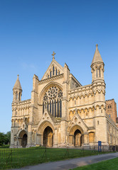 Fototapeta na wymiar Cathedral and Abbey Church Saint Alban St.Albans