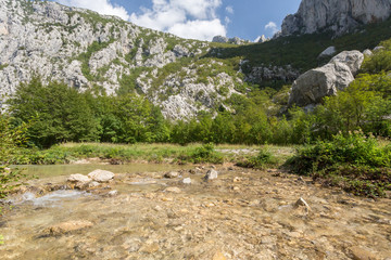 Rivière à Paklenica-Velebit
