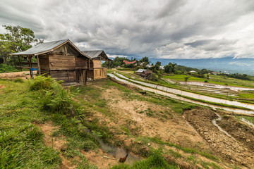 Fototapeta na wymiar Traditional village