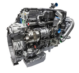 Modern truck diesel engine