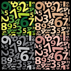 Backgrounds With Numbers