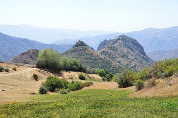 Fototapeta na wymiar Горы Армении