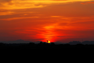 Fototapeta premium Zachód słońca