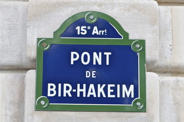 Obraz premium pont bir-hakeim