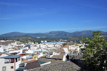 Fototapeta premium View of Priego de Cordoba, Spain
