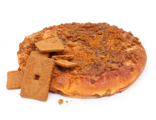 Tarte au sucre et au spéculoos