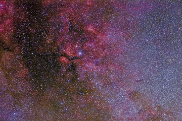 Swan Nebulae Complex, IC1805, Sadr