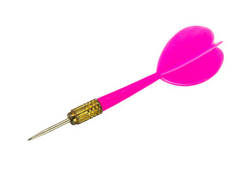 Pink darts or pink arrow