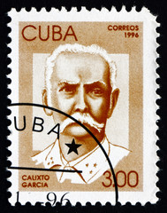 Postage stamp Cuba 1996 Calixto Garcia, Revolutionary