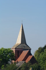 Fototapeta na wymiar Kirche in Berkenthin 4