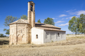 ancient church in the countryside - Sahagun, Spain