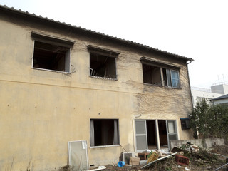 家屋の解体工事
