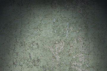Grayish Green Weathered and Distressed Texture Lit Dramatically
