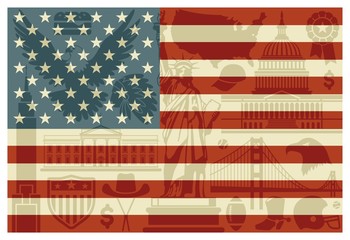 Flag of USA