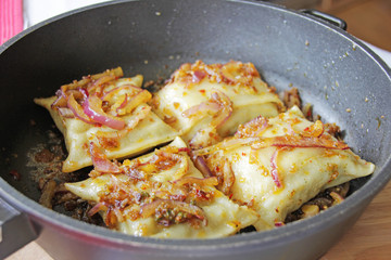 maultaschen in der pfanne