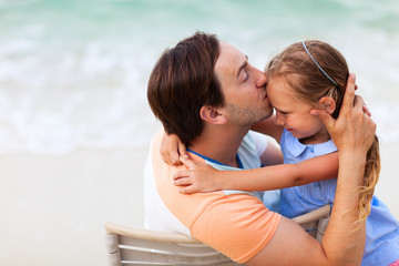 Father and daughter