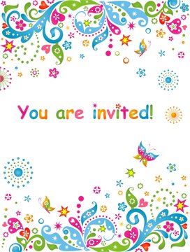You are invited!