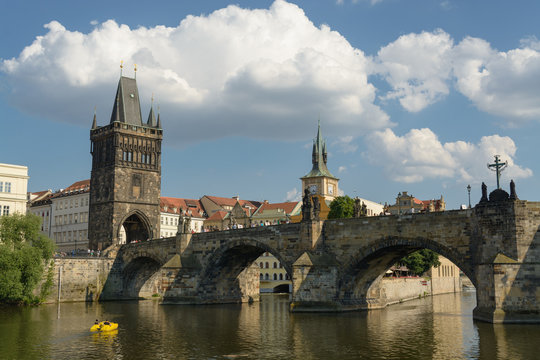 Charles bridge in Prague