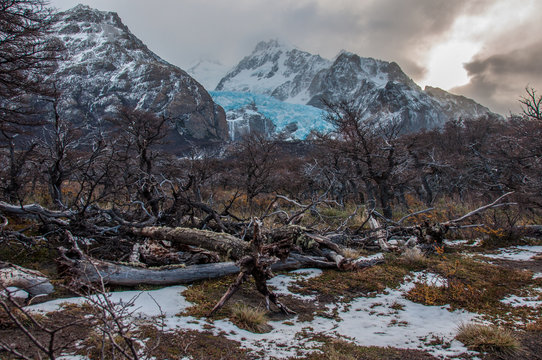 Landscapes of South Argentina, in the Fitz Roy trail