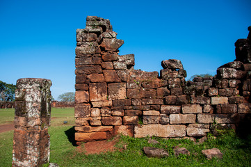 San Ignacio Mini Jesuites ruins, Misiones, Argentina