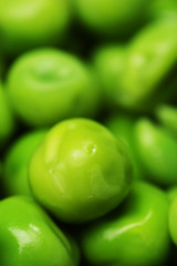 Close up of peas (macro)