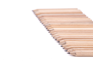 concept abstract background from pencils with space for text or