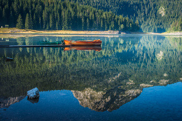 Boat on the lake