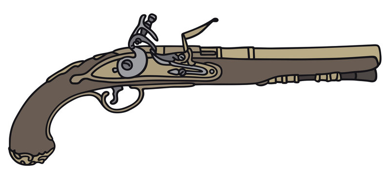 Vintage pistol