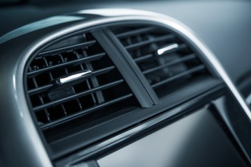 Car Air Vent Closeup