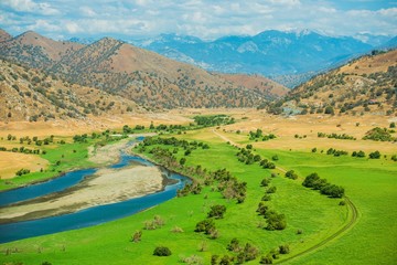 Green California Valley