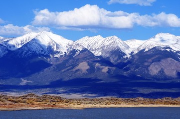 First Mountain Snow Colorado