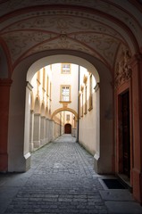 Fototapeta premium Interior of Abbey Melk, Austria