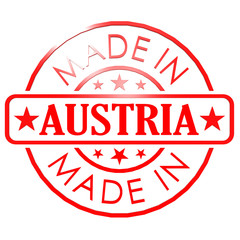 Made in Austria red seal