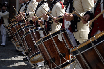 Fototapeta premium Independence Day Parade, Boston, USA..