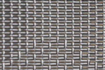 Plastic striped woven texture