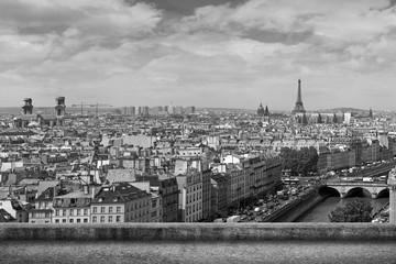 Paris city skyline