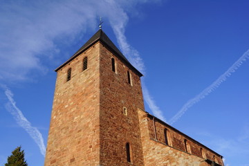 Pfarrkirche St. Johannes d.T&auml;ufer in NIDEGGEN ( Eifel )