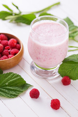 Raspberry smoothie