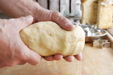 Steps of making pastry