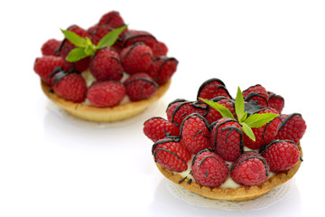 Raspberry tartlets