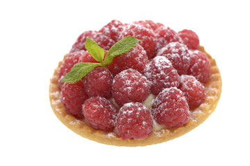 Raspberry tartlet