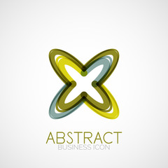 Symmetric abstract geometric shape