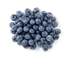 big ripe blueberries