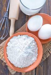 ingredients for dough