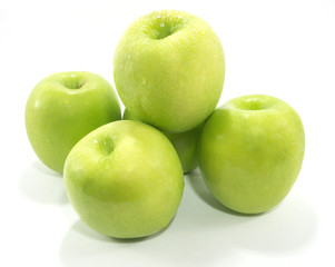 green apples