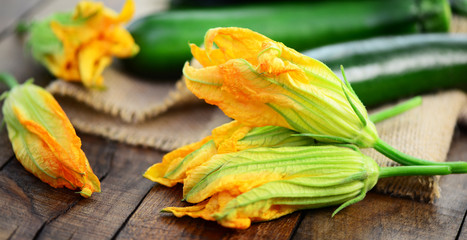 Zucchiniblüte