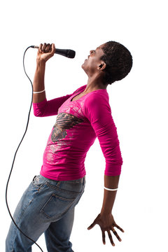 Cantante nera jazz