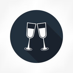 champagne glass icon