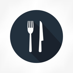 fork & knife icon